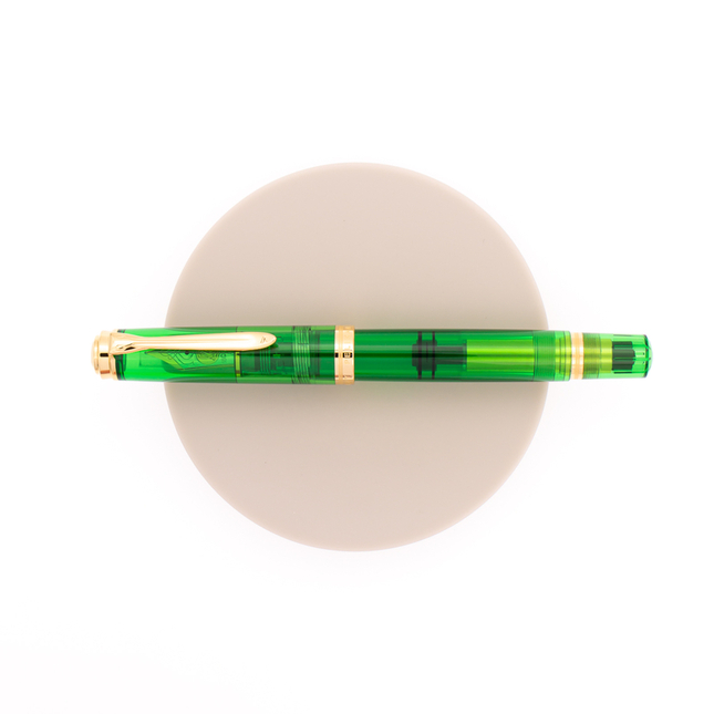 Pelikan Souveran M800 Fountain Pen Green Demonstrator Limited Edition