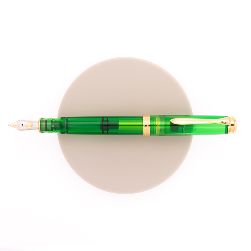 Pelikan Souveran M800 Fountain Pen Green Demonstrator Limited Edition