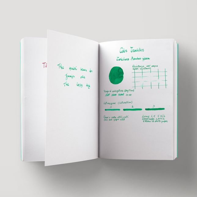 Color Traveler Takehara Bamboo Green Ink Bottle 30 ml