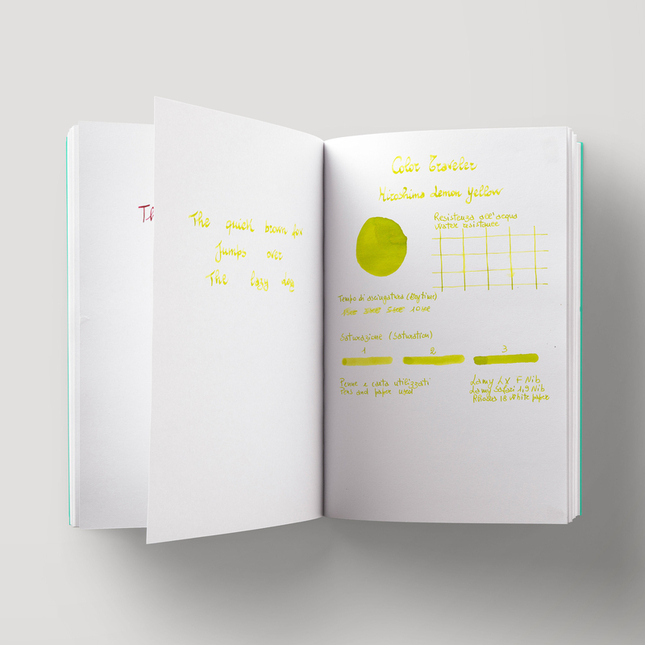 Color Traveler Hiroshima Lemon Yellow Ink Bottle 30 ml