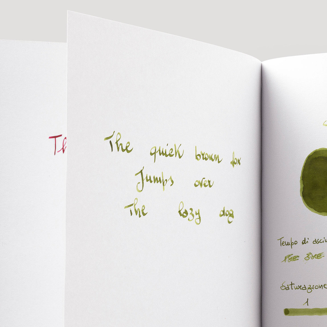 Color Traveler Shodoshima Olive Green Ink Bottle 30 ml