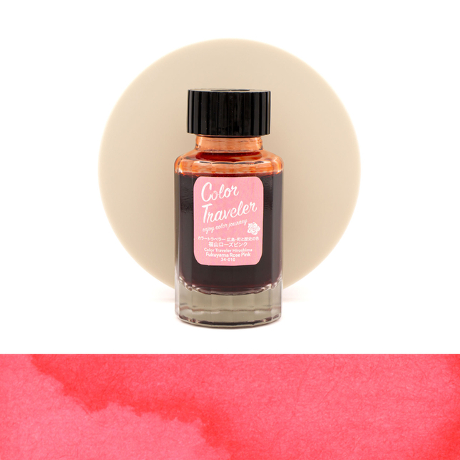 Color Traveler Fukuyama Rose Pink Ink Bottle 30 ml