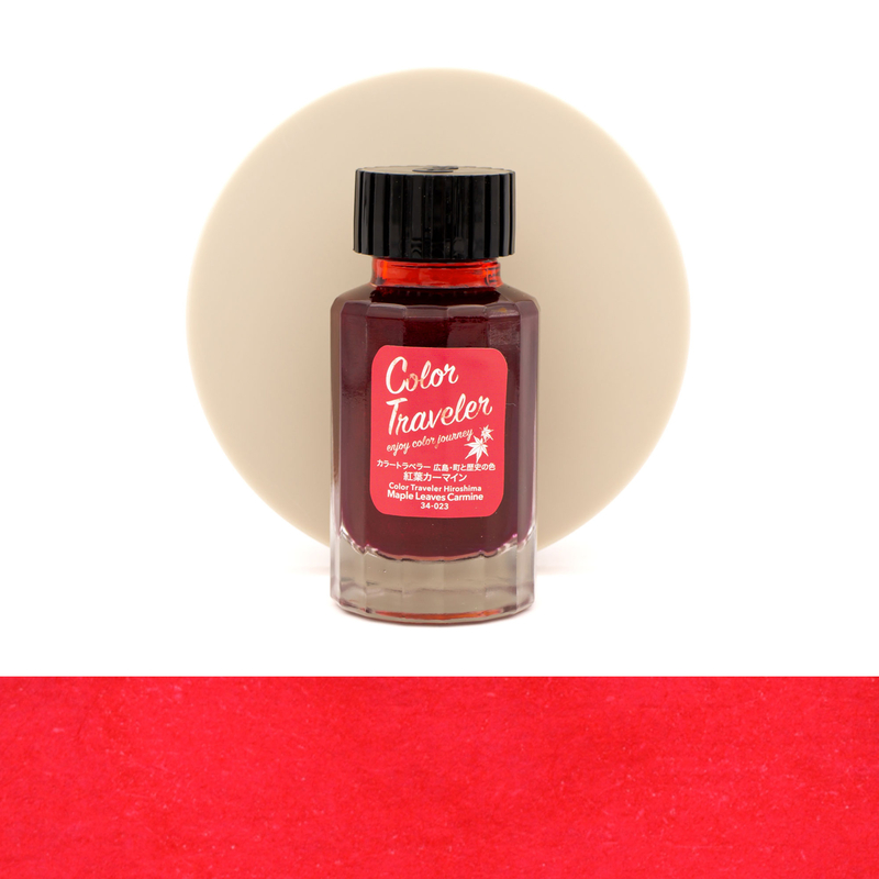 Color Traveler Maple Leaves Carmine Inchiostro 30 ml Color Traveler Maple Leaves Carmine Inchiostro 30 ml