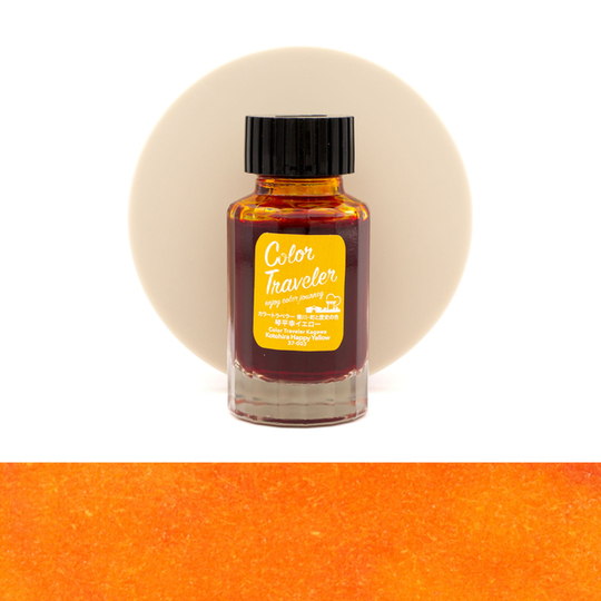 Color Traveler Kotohira Happy Yellow Inchiostro 30 ml