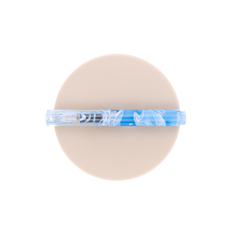 Guitar Penna con Pennino da Intinzione in Vetro Ice Blue