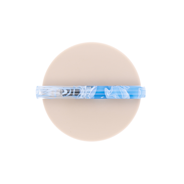 Guitar Penna con Pennino da Intinzione in Vetro Ice Blue