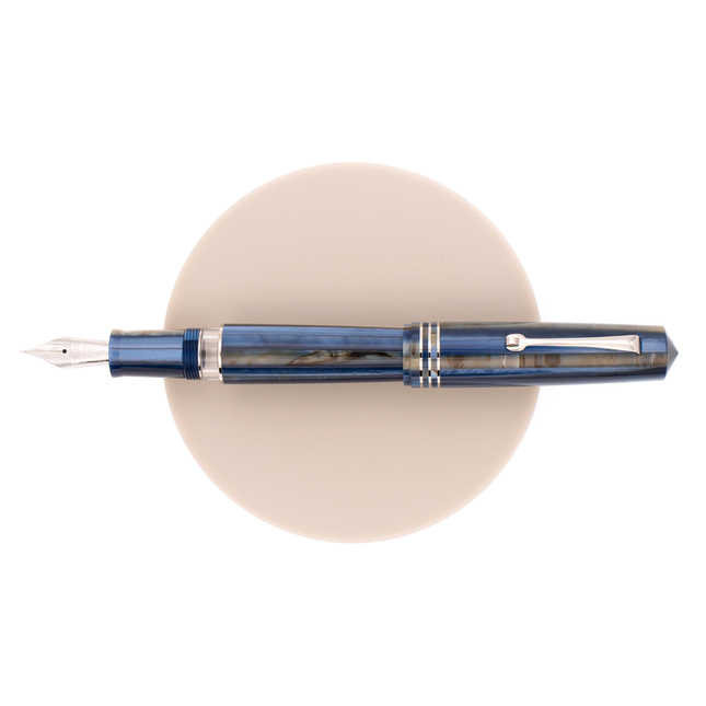 Leonardo Officina Italiana Momento Zero Grande Fountain Pen Dark Hawaii