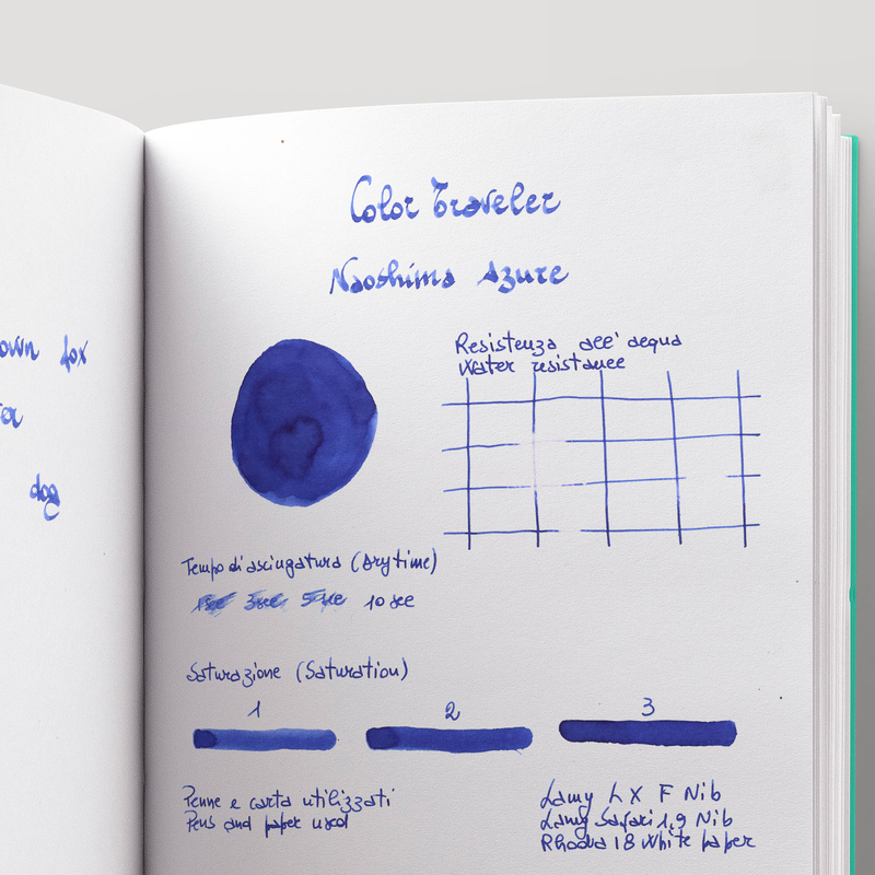 Color Traveler Naoshima Azure Ink Bottle 30 ml