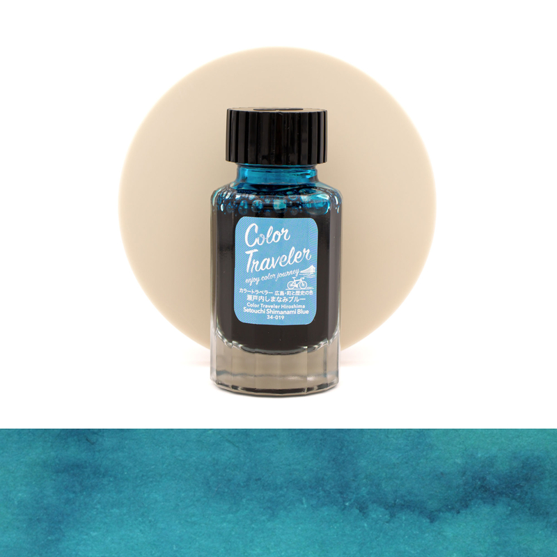 Color Traveler Setouchi Shimanami Blue Inchiostro 30 ml Color Traveler Setouchi Shimanami Blue Inchiostro 30 ml
