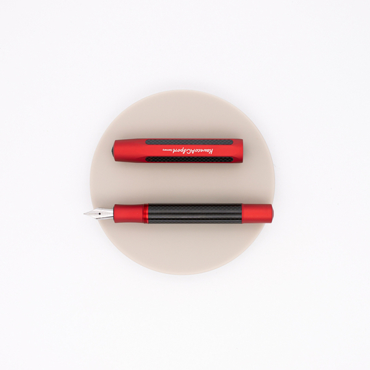 Kaweco AC Sport Carbon Fountain Pen Red