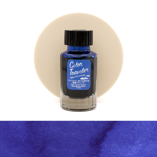 Color Traveler Naoshima Azure Ink Bottle 30 ml