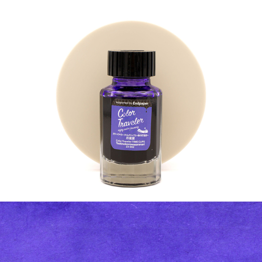 Color Traveler Time Clips Tsukinokorowa Saranari Ink Bottle 30 ml