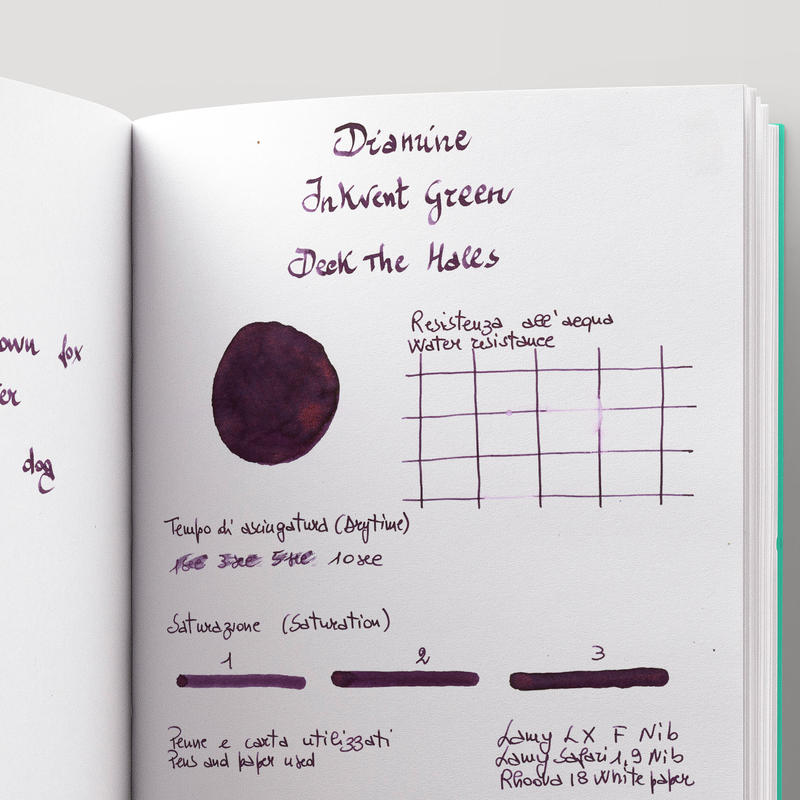 Diamine Inkvent Deck The Holls Inchiostro 50 ml Green Edition Chameleon Diamine Inkvent Deck The Holls Inchiostro 50 ml Green Edition Chameleon