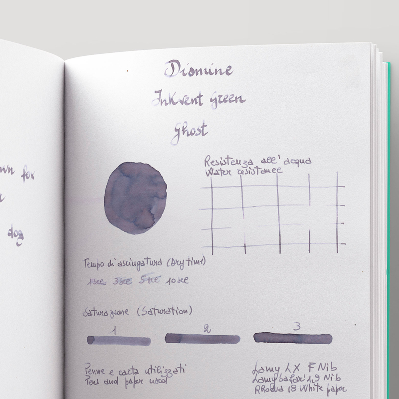 Diamine Inkvent Ghost Ink Bottle 50 ml Green Edition