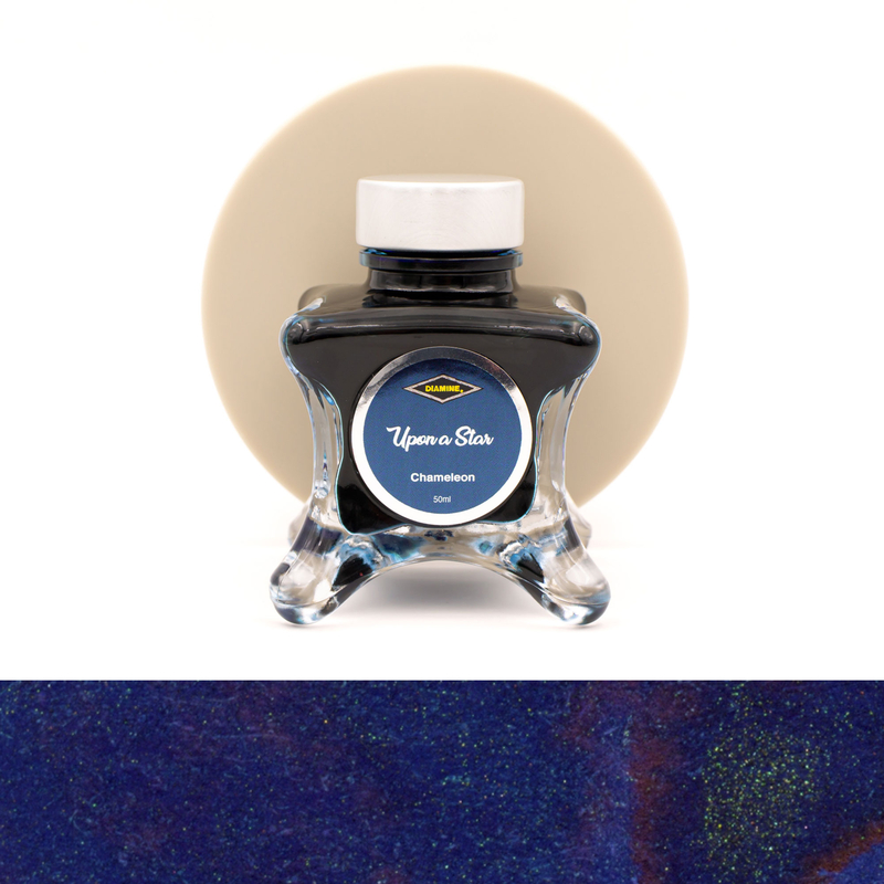Diamine Inkvent Upon a Star Ink Bottle 50 ml Green Edition Chameleon Diamine Inkvent Upon a Star Ink Bottle 50 ml Green Edition Chameleon