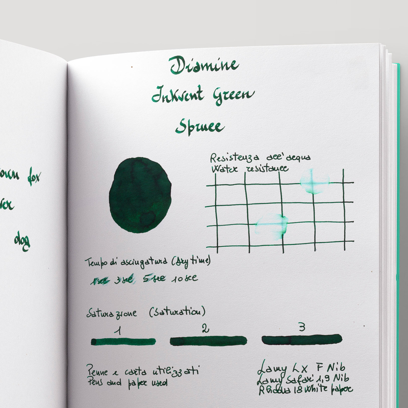 Diamine Inkvent Spruce Ink Bottle 50 ml Green Edition Scented
