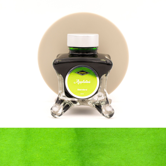Diamine Inkvent Appletini Ink Bottle 50 ml Green Edition