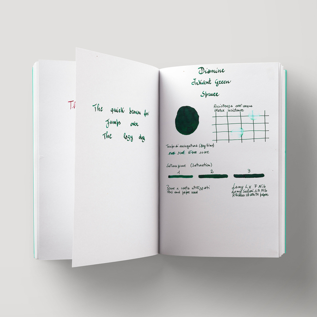 Diamine Inkvent Spruce Inchiostro 50 ml Green Edition Scented