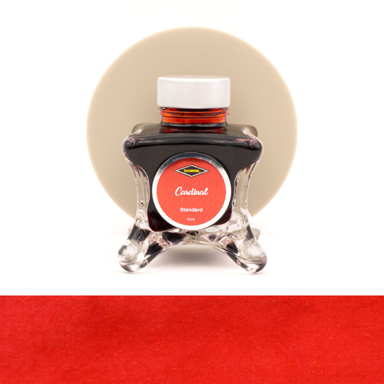 Diamine Inkvent Cardinal Ink Bottle 50 ml Green Edition