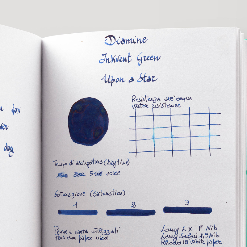 Diamine Inkvent Upon a Star Ink Bottle 50 ml Green Edition Chameleon Diamine Inkvent Upon a Star Ink Bottle 50 ml Green Edition Chameleon