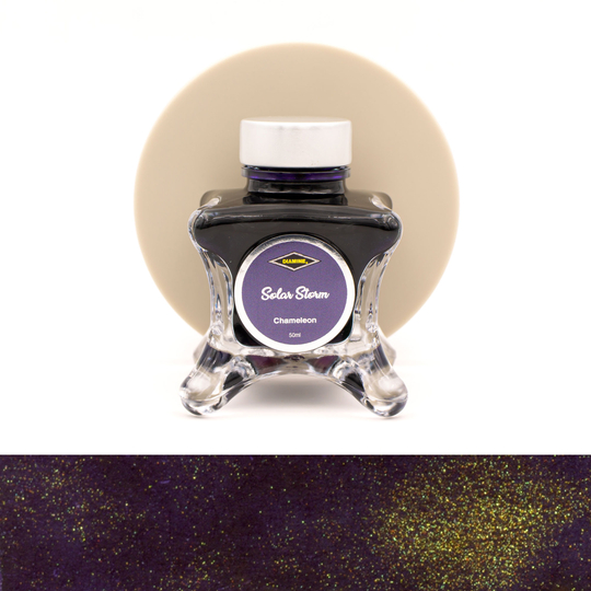 Diamine Inkvent Solar Storm Inchiostro 50 ml Green Edition Chameleon