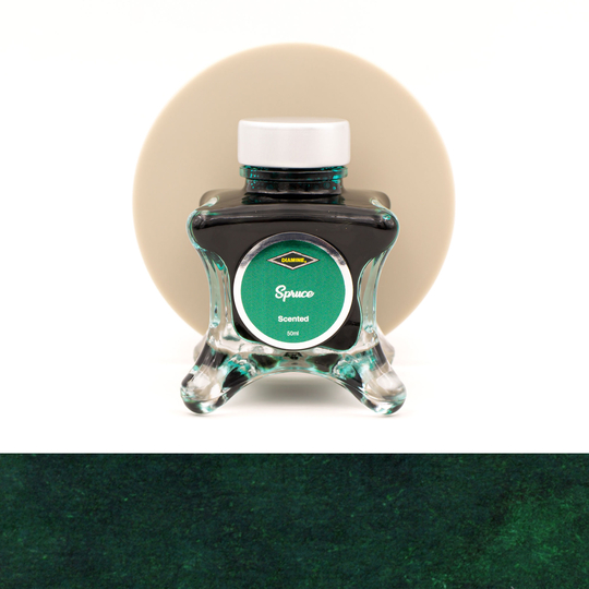 Diamine Inkvent Spruce Inchiostro 50 ml Green Edition Scented