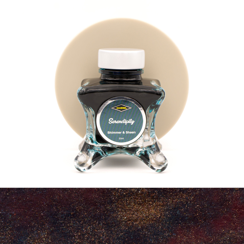 Diamine Diamine Inkvent Serendipity Inchiostro 50 ml Green Edition Shimmer & Sheen Diamine Diamine Inkvent Serendipity Inchiostro 50 ml Green Edition Shimmer & Sheen