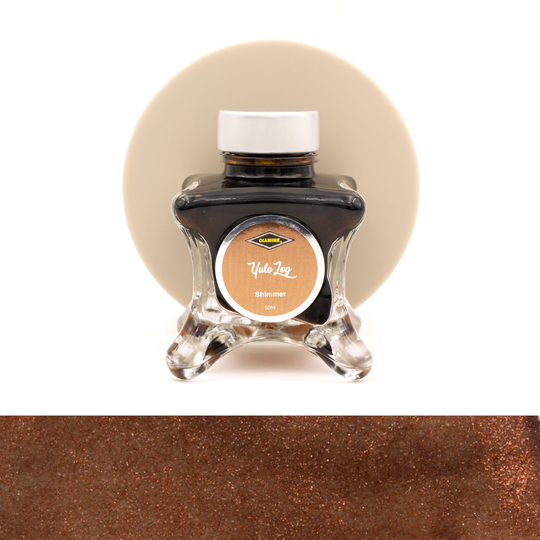 Diamine Inkvent Yule Log Inchiostro 50 ml Green Edition Shimmer