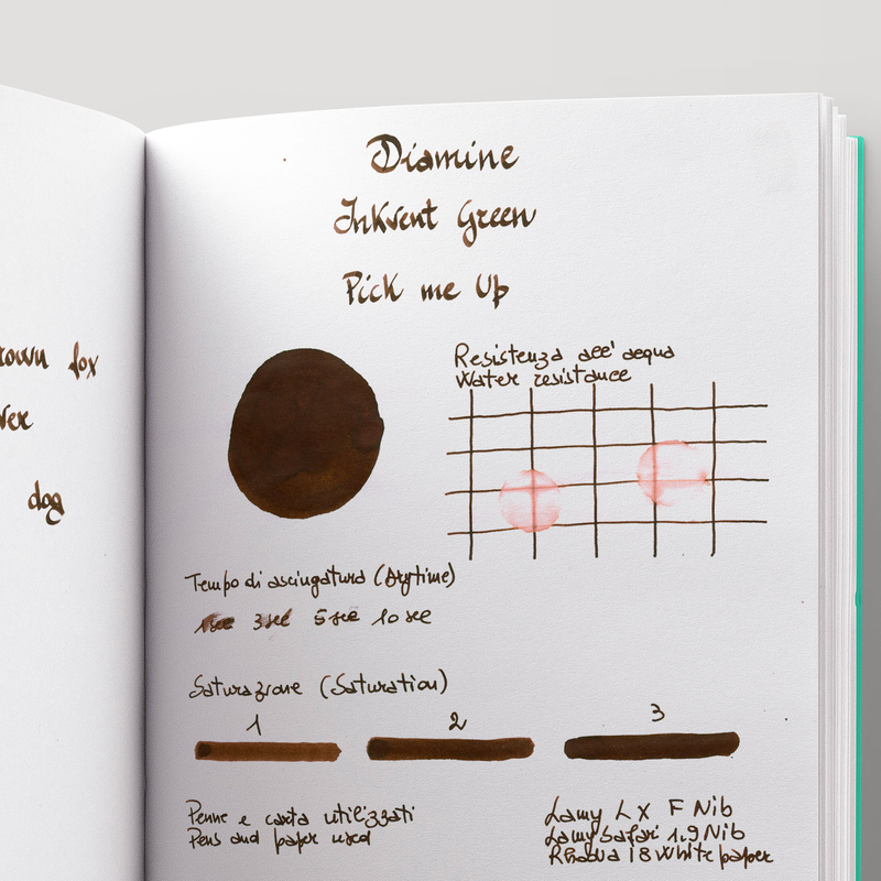 Diamine Diamine Inkvent Pick Me Up Inchiostro 50 ml Green Edition Scent & Sheen