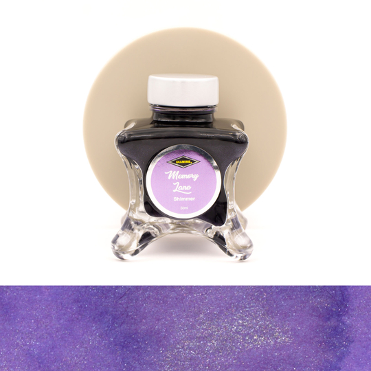 Diamine Inkvent Memory Lane Inchiostro 50 ml Green Edition Shimmer