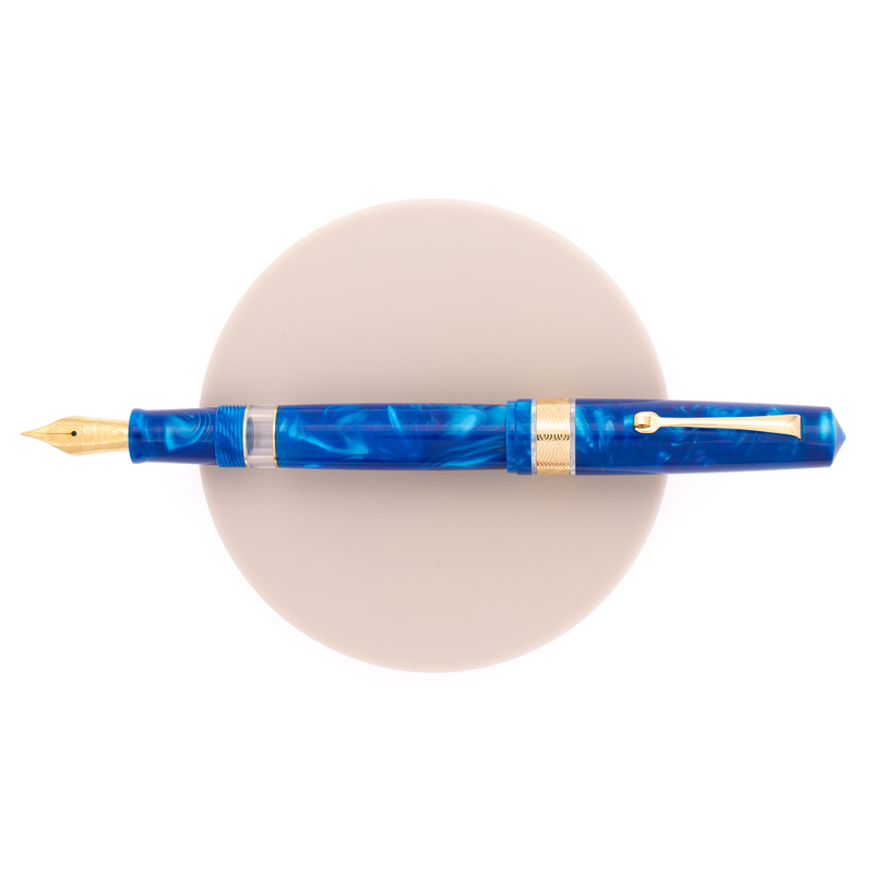 Leonardo Officina Italiana Leonardo Momento Magico Penna Stilografica Pithecusa & Oro 14 KT