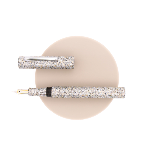 Taccia Granite Stone Fountain Pen White