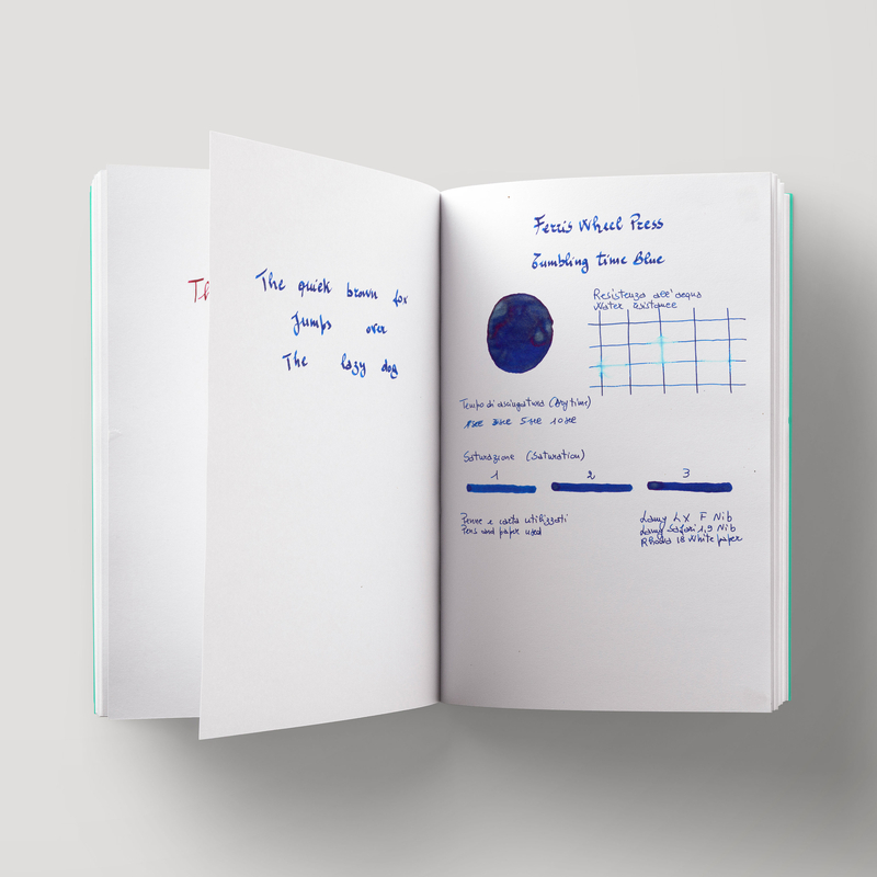 Ferris Wheel Press Ferris Wheel Press Down the Rabbit Hole Tumbling Time Blue Ink Bottle 20 ml