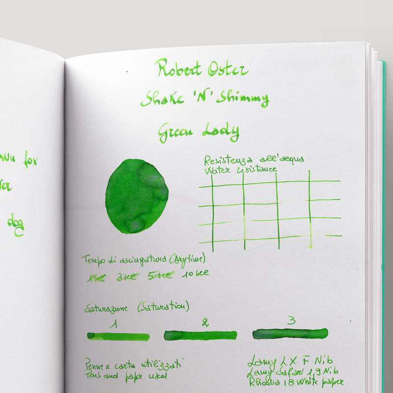 Robert Oster Robert Oster Shake 'N' Shimmy Green Lady Ink Bottle 50 ml