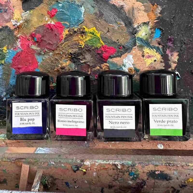 Scribo Scribo Art Set di 4 Inchiostri in Edizione Limitata
