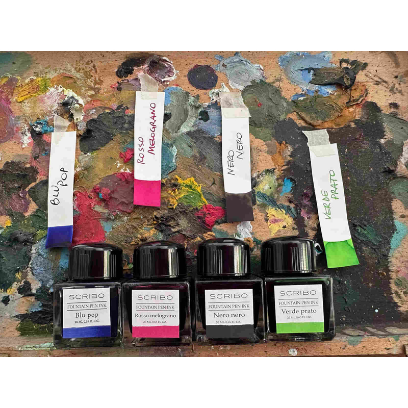 Scribo Scribo Art Set di 4 Inchiostri in Edizione Limitata