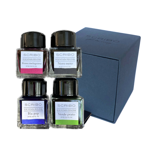 Scribo Art Set di 4 Inchiostri in Edizione Limitata