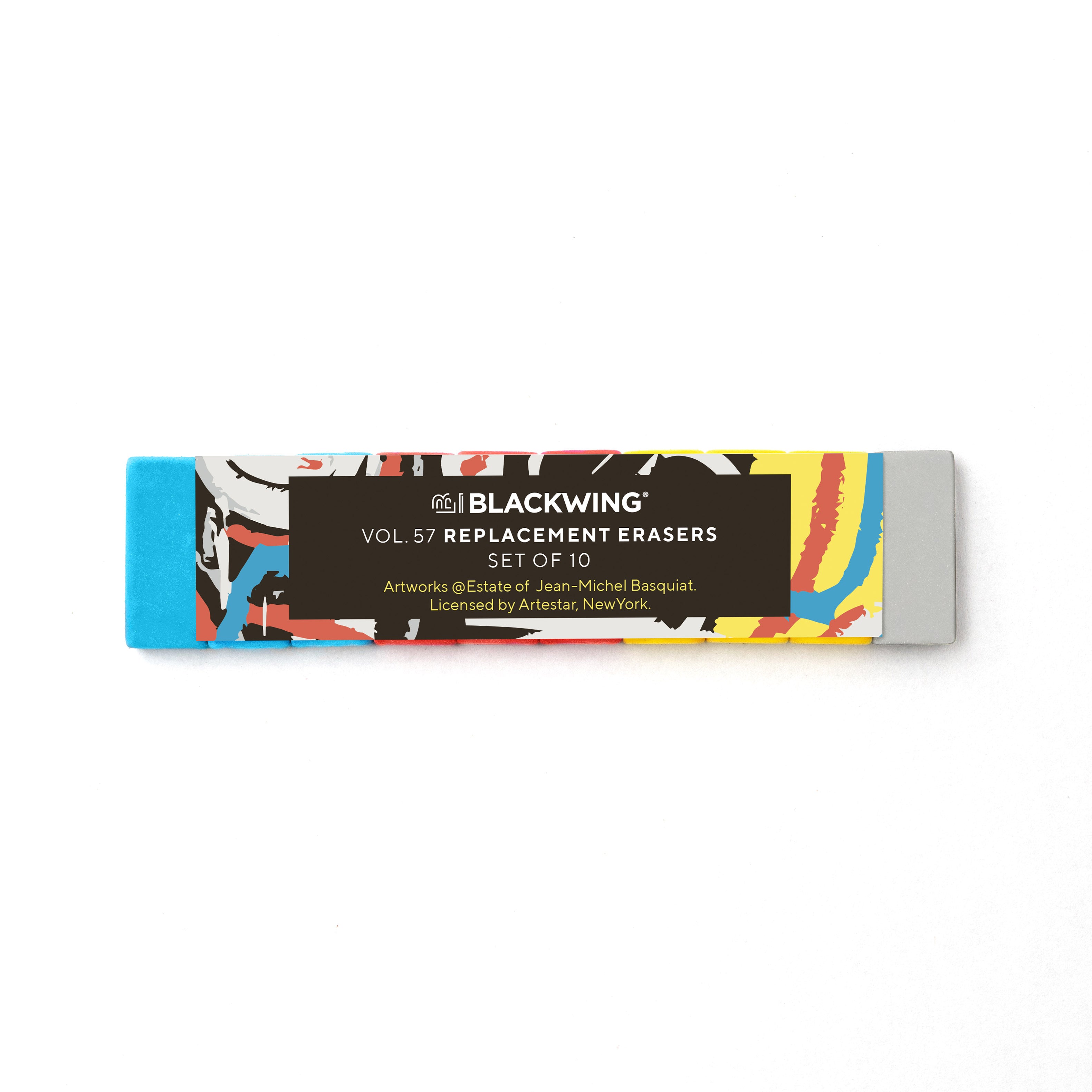 Blackwing Volume 57 Set of 10 Replacement Erasers Limited Edition