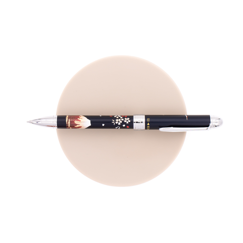 Sailor Sailor Yu-Bi Maki-e Penna Multifunzione Mt. Fuji and Crane