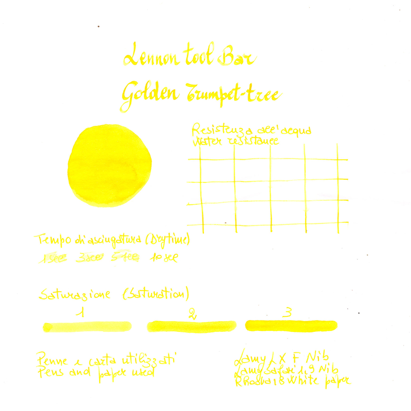 Lennon Tool Bar Lennon Tool Bar 2023 Spring Limited Golden Trumpet-tree Inchiostro 30 ml