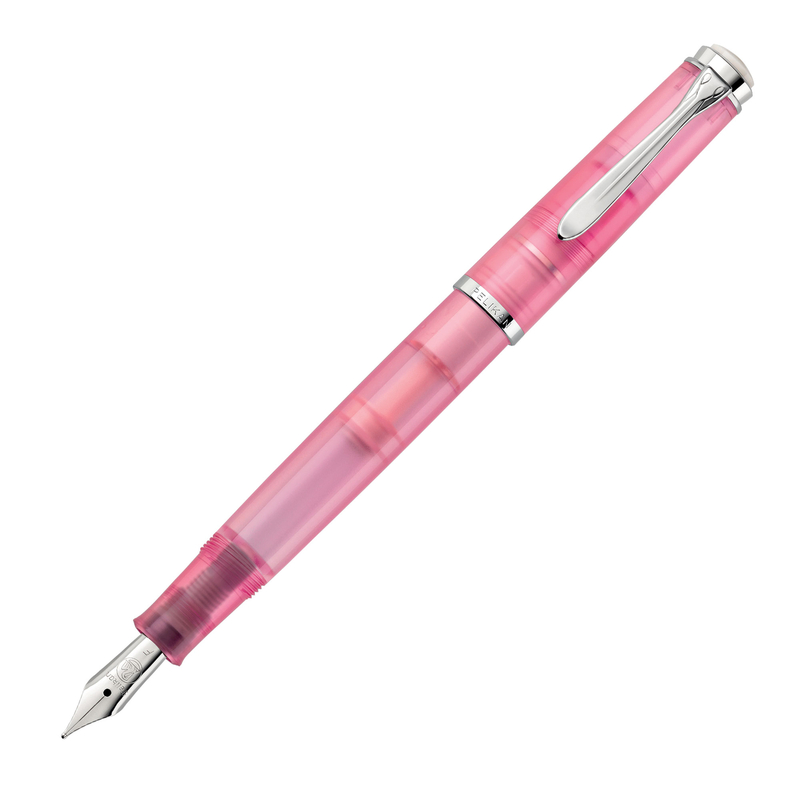 Pelikan Pelikan M205 Set Fountain Pen & Ink Rose Quartz 2023 Special Edition