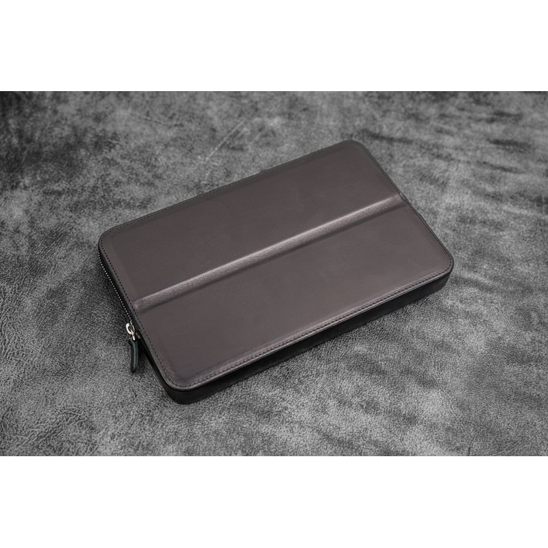 Galen Leather Galen Leather Magnum Opus 12 Slots Pen Case Black