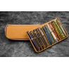 Galen Leather Galen Leather Magnum Opus 12 Slots Pen Case Crazy Horse Brown