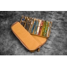 Galen Leather Galen Leather Magnum Opus 12 Slots Pen Case Crazy Horse Brown