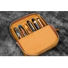 Galen Leather Galen Leather Magnum Opus 6 Slots Pen Case Crazy Horse Brown