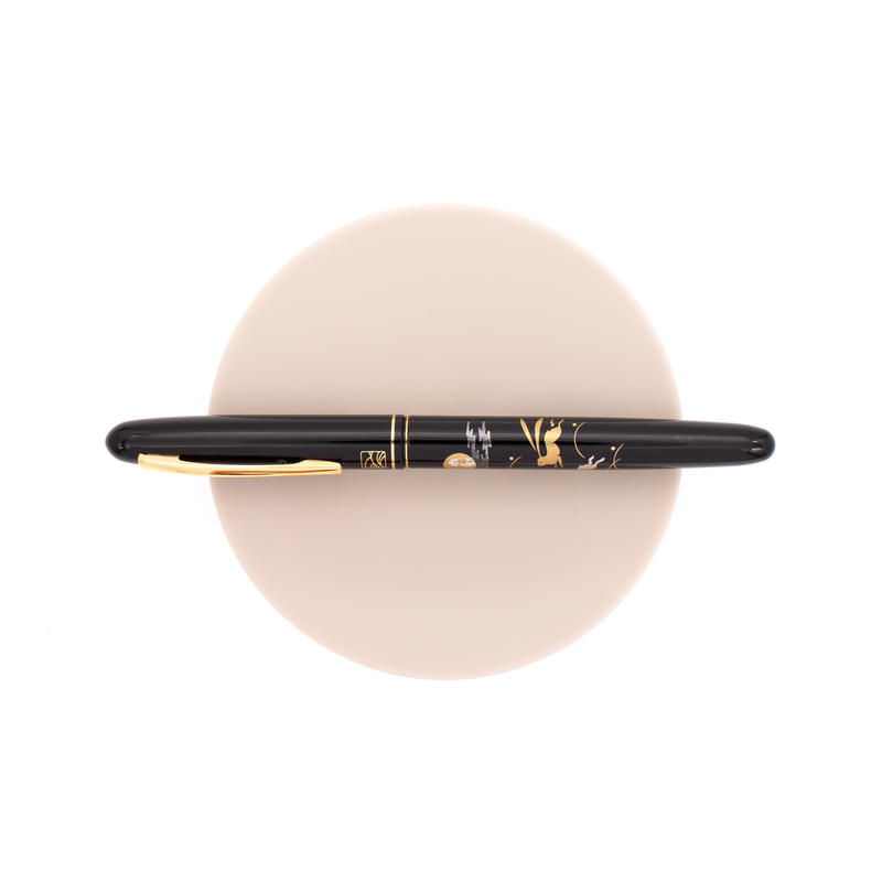 Wancher Wancher x Kuretake Kindai Maki-e Fountain Pen Usagi