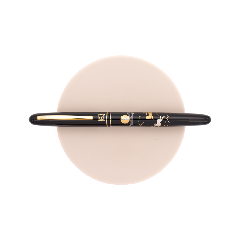 Wancher Wancher x Kuretake Kindai Maki-e Fountain Pen Usagi