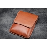 Galen Leather Galen Leather Flap Pen Case for 5 Pens Brown