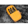 Galen Leather Galen Leather Magnum Opus 3 Slots Pen Case Crazy Horse Honey Ochre