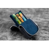 Galen Leather Galen Leather Magnum Opus 3 Slots Pen Case Crazy Horse Navy Blue